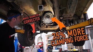 Upgrading the CLUTCH & CONTROL ARMS | Toyota Hilux Overland Build