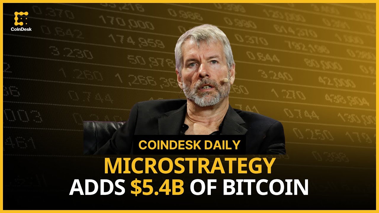 MicroStrategy Adds $5.4B of Bitcoin; Trump Taps Pro-Crypto Scott Bessent  for Treasury Secretary