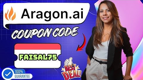 Aragon Ai Coupon Code - Get Exclusive 75% OFF Apply this Verified Coupon ( FAISAL75 )Get 75% OFF 