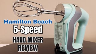 Hamilton Beach 5-Speed Hand Mixer Review & Demo by Rainforest Reviews 146 views 4 months ago 4 minutes, 7 seconds