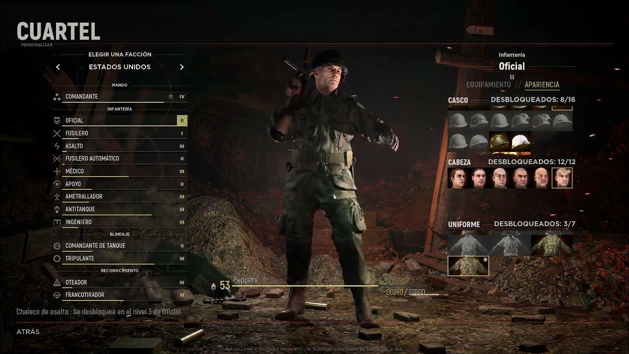 Hell let loose American full customization YouTube