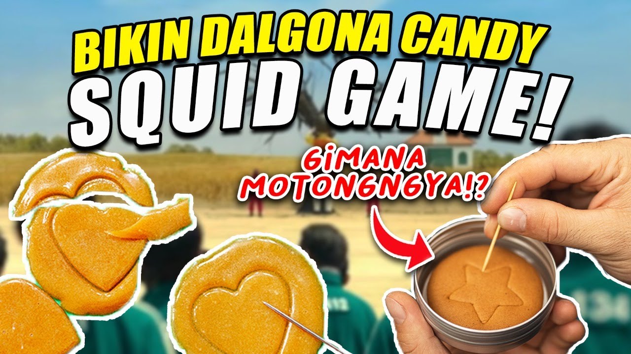 Cara Membuat Dalgona Candy Squid Game ala Chef Christo & Sisca!