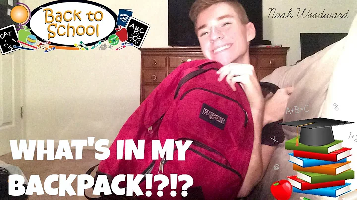 What's In My Backpack!