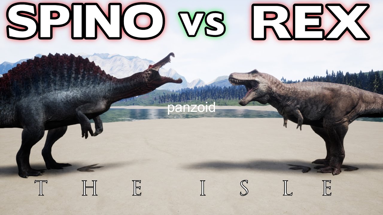 The Isle, SPINO ESQUELETO!!! T-REX Magma! Dinossauros híbridos?
