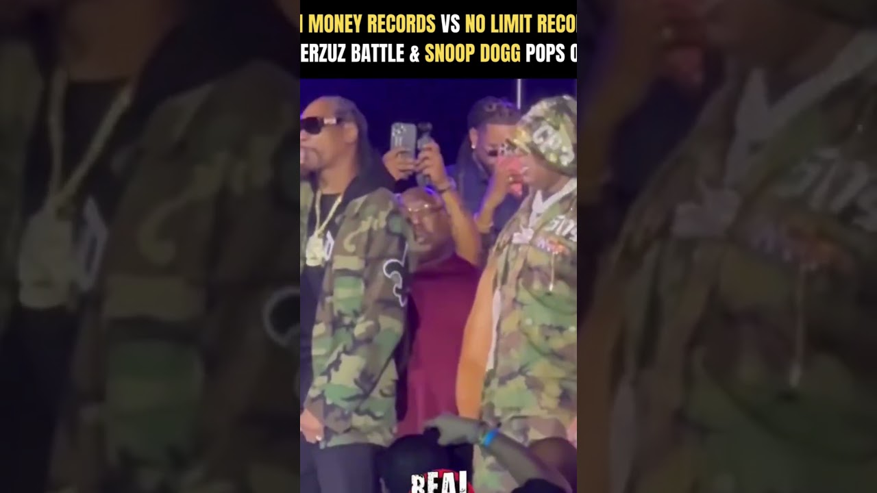 THINGS GO WRONG WHEN SNOOP DOGG SETS IT STRAIGHT AT CASH MONEY VS NO LIMIT VERZUZ BATTLE
