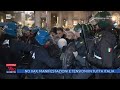 No vax, manifestazioni e tensioni in tutta Italia - La vita in diretta 22/11/2021