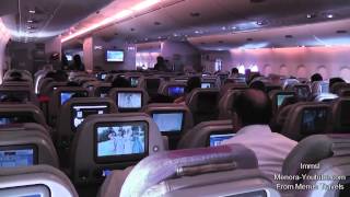 Emirates A380- 800 Amazing Takeoff From Dubai to London & Night Landing At Heathrow