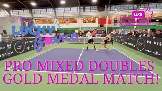 Pro mixed doubles gold medal match CT summer kickoff tournament 2024 ￼