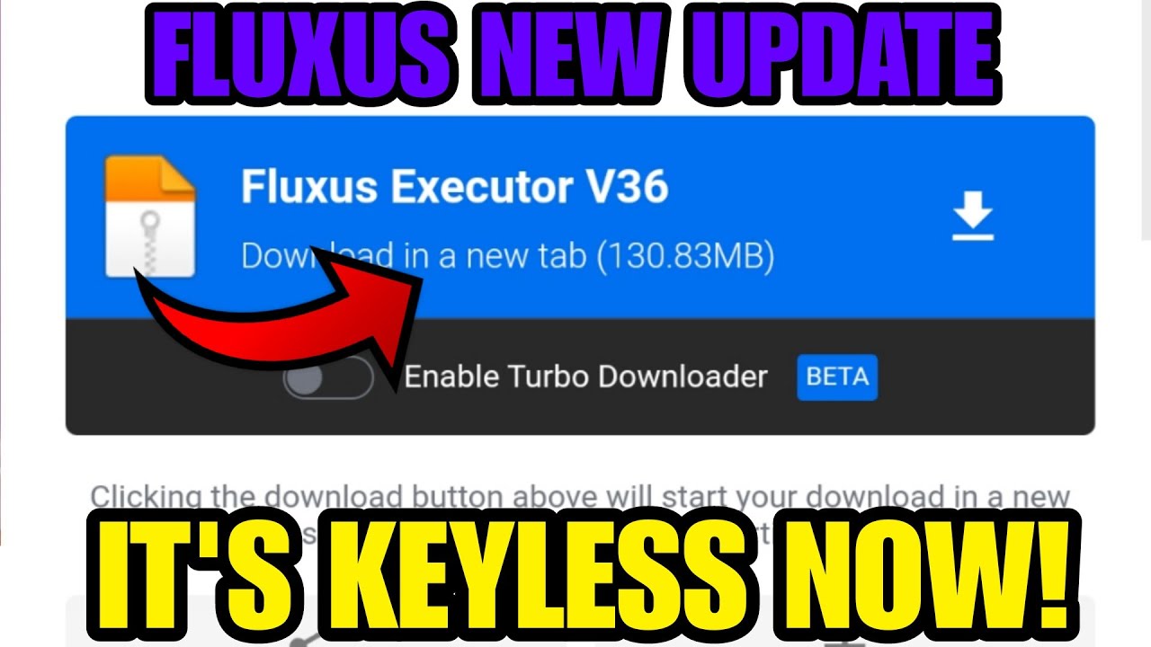 Fluxus Executor Mobile New Update v36 😎 Delta Executor ❌ Hydrogen ❌ Codex  Executor ❌ Fluxus Downloa 