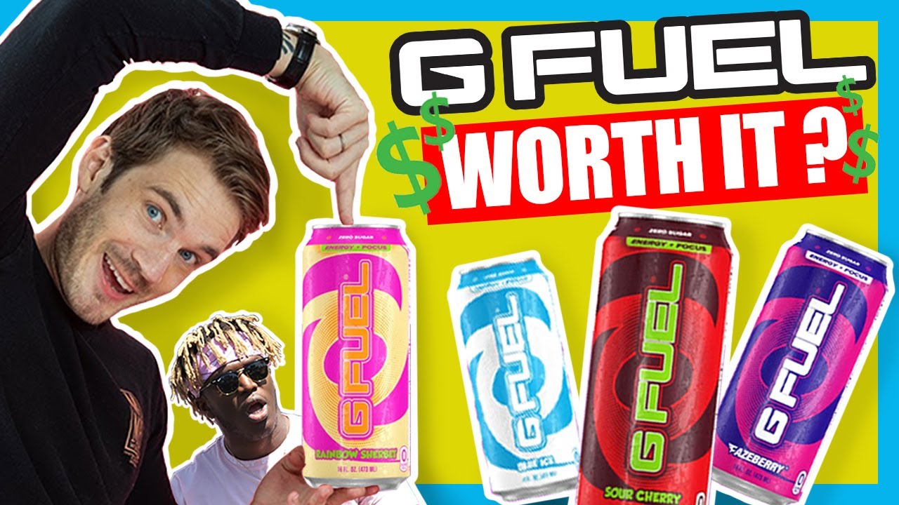 Are G Fuel Cans Worth The Cost? G Fuel Can Taste Test and Review! YouTube