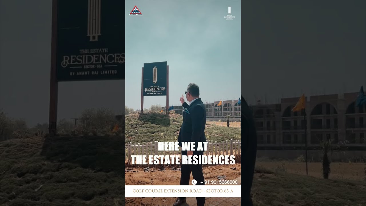 Ultra Luxury 4Bhk Highrise Apt.-The Anantraj Estate Residences, Golf Course Ext. Rd, Sec 63A GURGAON