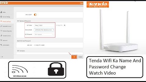 how to change tenda wifi name and password ​⁠​⁠@RSBALLUMUSIC