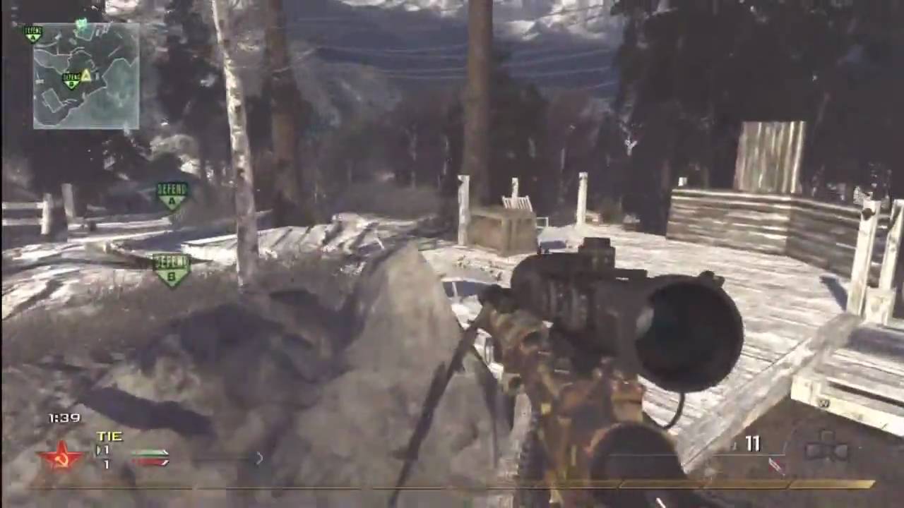 Modern Warfare 2: Sicker Sickest Knife Throw w/ entire round