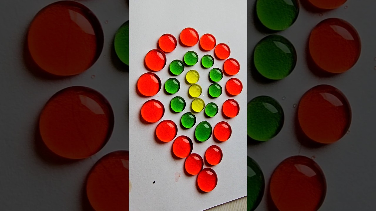 Watercolor Drop mixing 