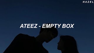 ATEEZ (에이티즈) - 'Empty Box' Easy Lyrics