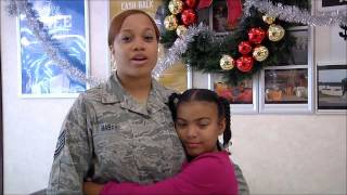 Holiday troops message
