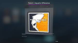 CSGO Patch Aquatic Offensive - Operation Riptide Patch Collection