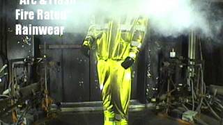 "Arc & Flash Fire rated" rainwear -- Great for arc and flash fire protection