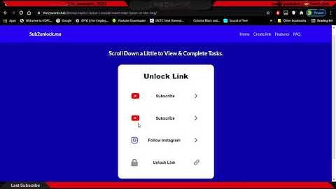 How to bypass Sub2Unlock Easily. [Education Purpose Only]