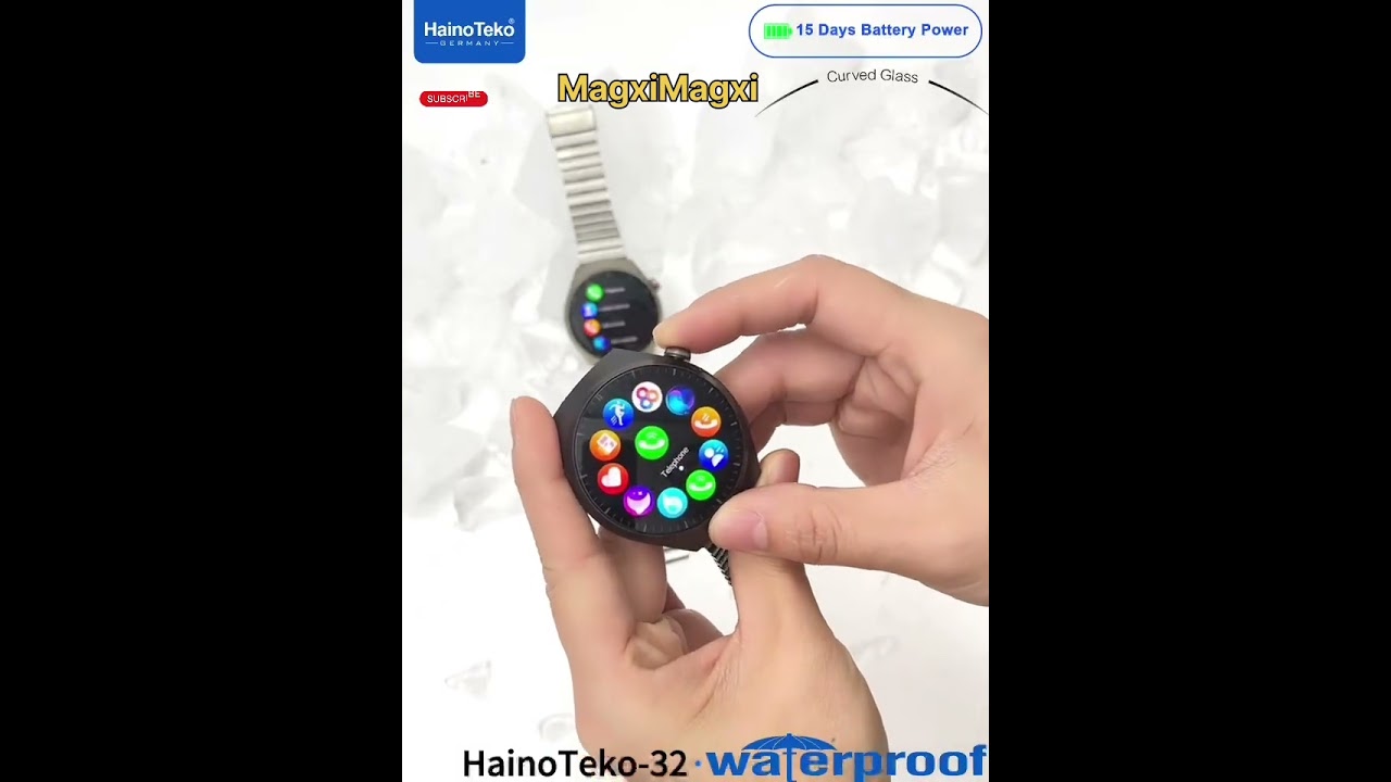 Hainoteko-32. Waterproof Smart Watch