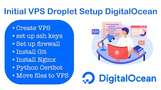 VPS Droplet Setup SSH Firewall Git Certbot Move Files Step by Step Guide
