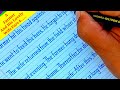 Improve your handwriting on 4 line notebook | 1 page english writing practice |Writing kaise sudhare