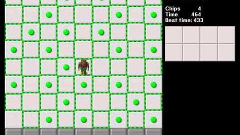 CCLP1 level 109 solution - 433 seconds