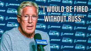 Pete Carroll ADMITS He Would Be Fired Without Russell Wilson! #Shorts