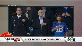 Details VP Pence's Political Stunt At The Colts Game Cost Taxpayers At Least $250K Update