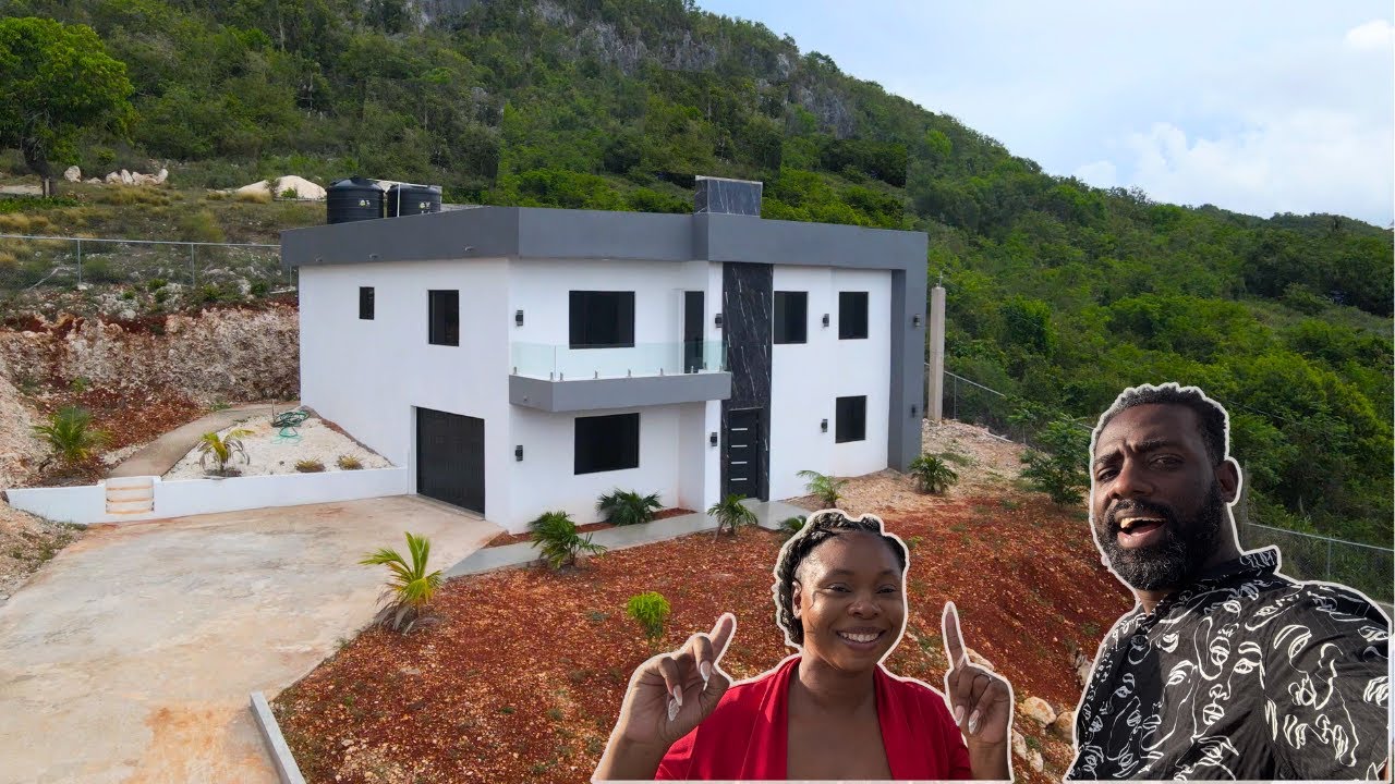 Ультрасовременная недвижимость с видом на море в загородной местности Ямайки