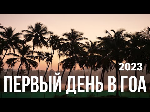 ПЕРВЫЙ ДЕНЬ В ГОА!НОВАЯ ЖИЗНЬ!2023