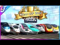 Train simulator  high speed electric the world cup race