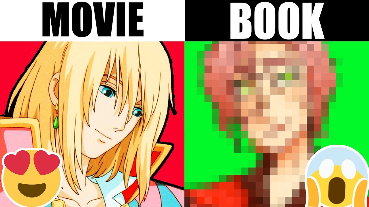 How Howl Was Supposed To Look... [Book Versus Movie: Howl'S Moving Castle]