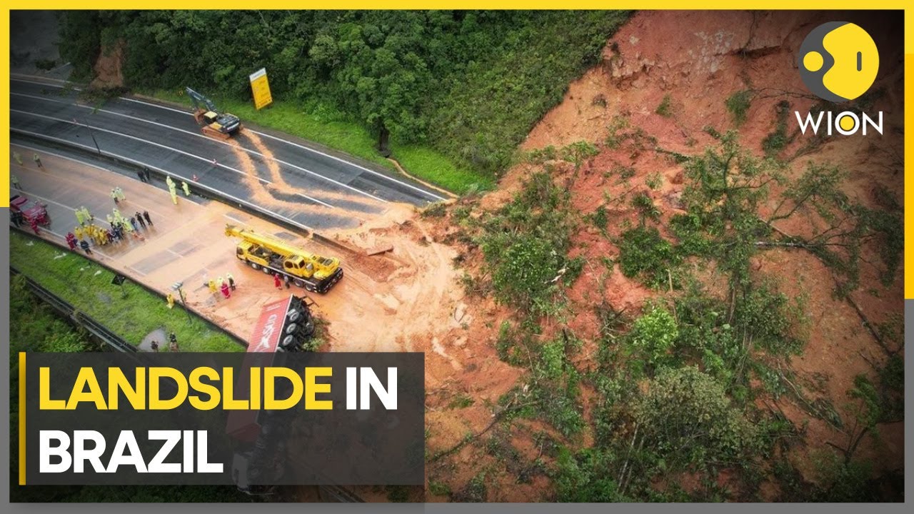 Rain triggers landslide in Brazil’s Manaus | WION Climate Tracker