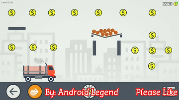Brain It On The Wood Trucks Level 1-34 Brain physic level 1-34 Android Solution