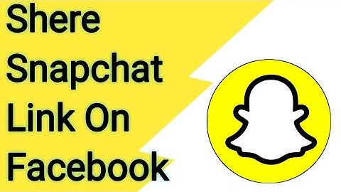 How to add Snapchat link on Facebook bio