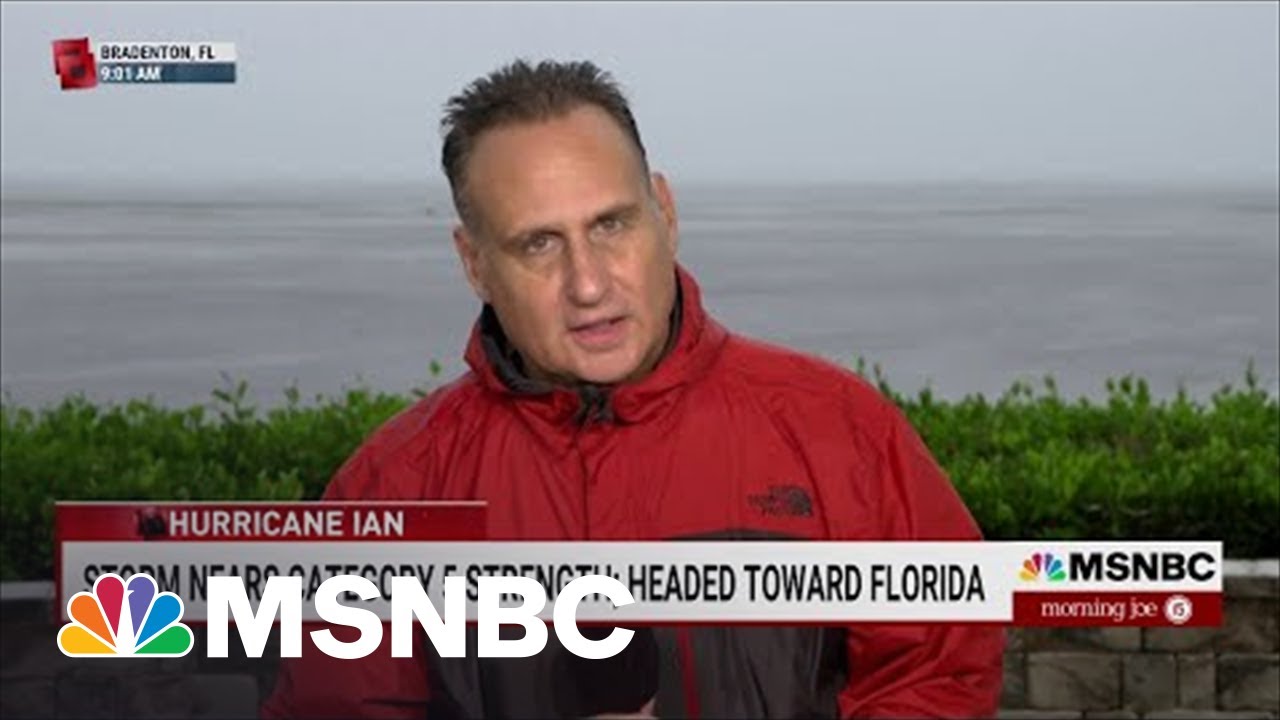'A Serious, Dangerous Situation': Hurricane Ian Nears Category 5 Strength