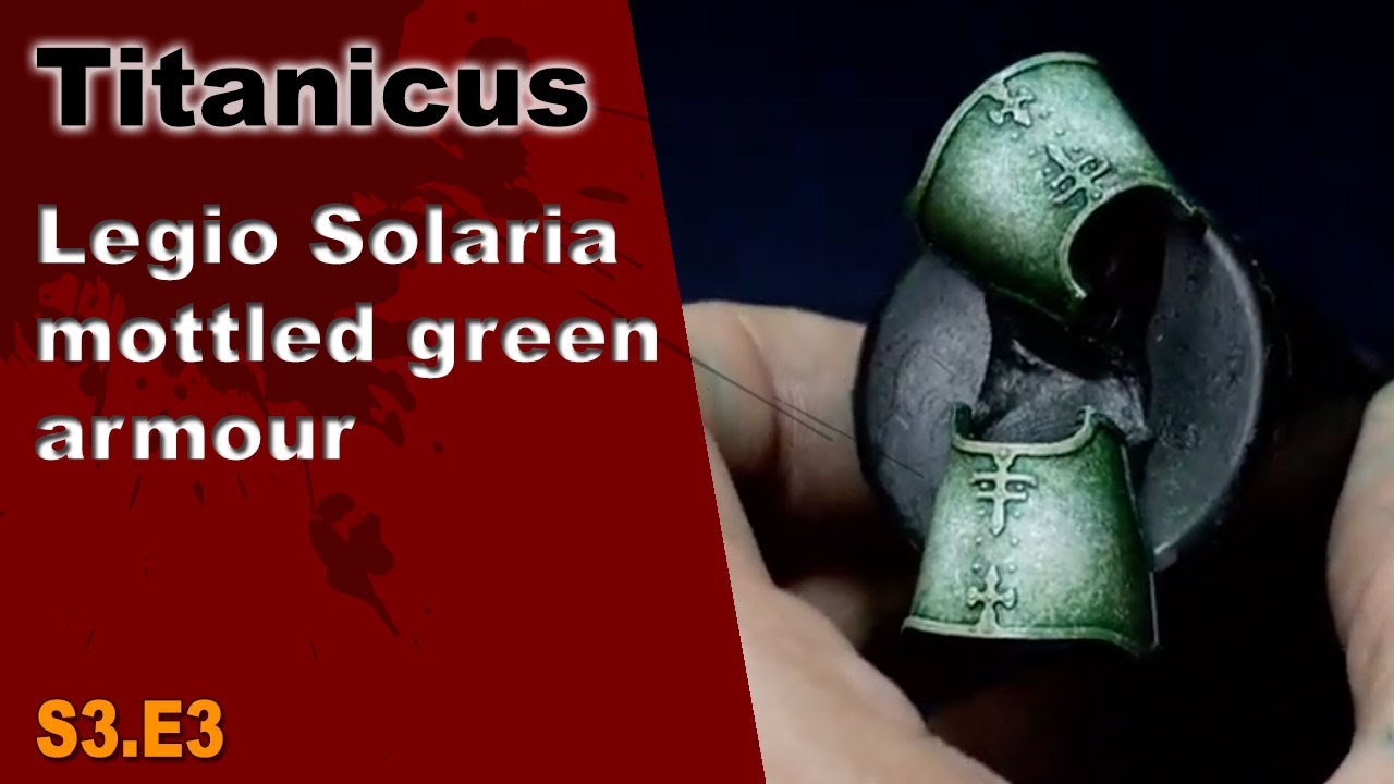 Adeptus Titanicus - Legio Solaria and that armour. - YouTube