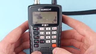 Obsługa skanera częstotliwości Uniden UBC-125XLT Albrecht AE125H