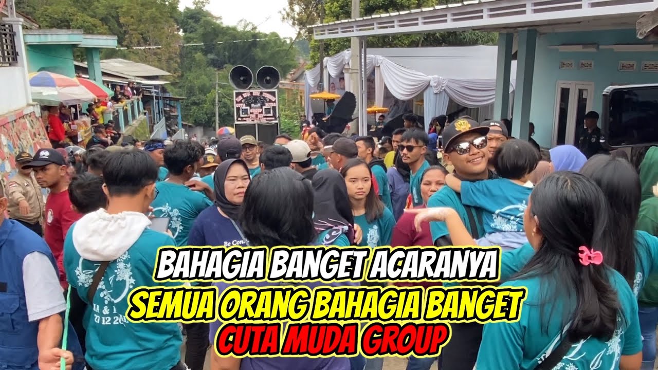 Acara Aa Iqbal Dan Teh Lia Ngareak Semua Sampai Ikut Joged ❗️❗️Cuta Muda Group 💥 Kota Cikalamiring