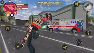 Stickman Rope Hero V3.9.7 Mod Apk Unlimited Money Gameplay