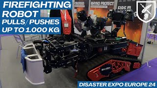 The Firefighting Robot Which Saved Notre Dame - "Collossus" from Shark Robotics Disaster Expo Europe