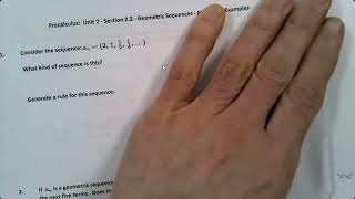 Precalc  Unit Sec 2 2 Lesson Wealth