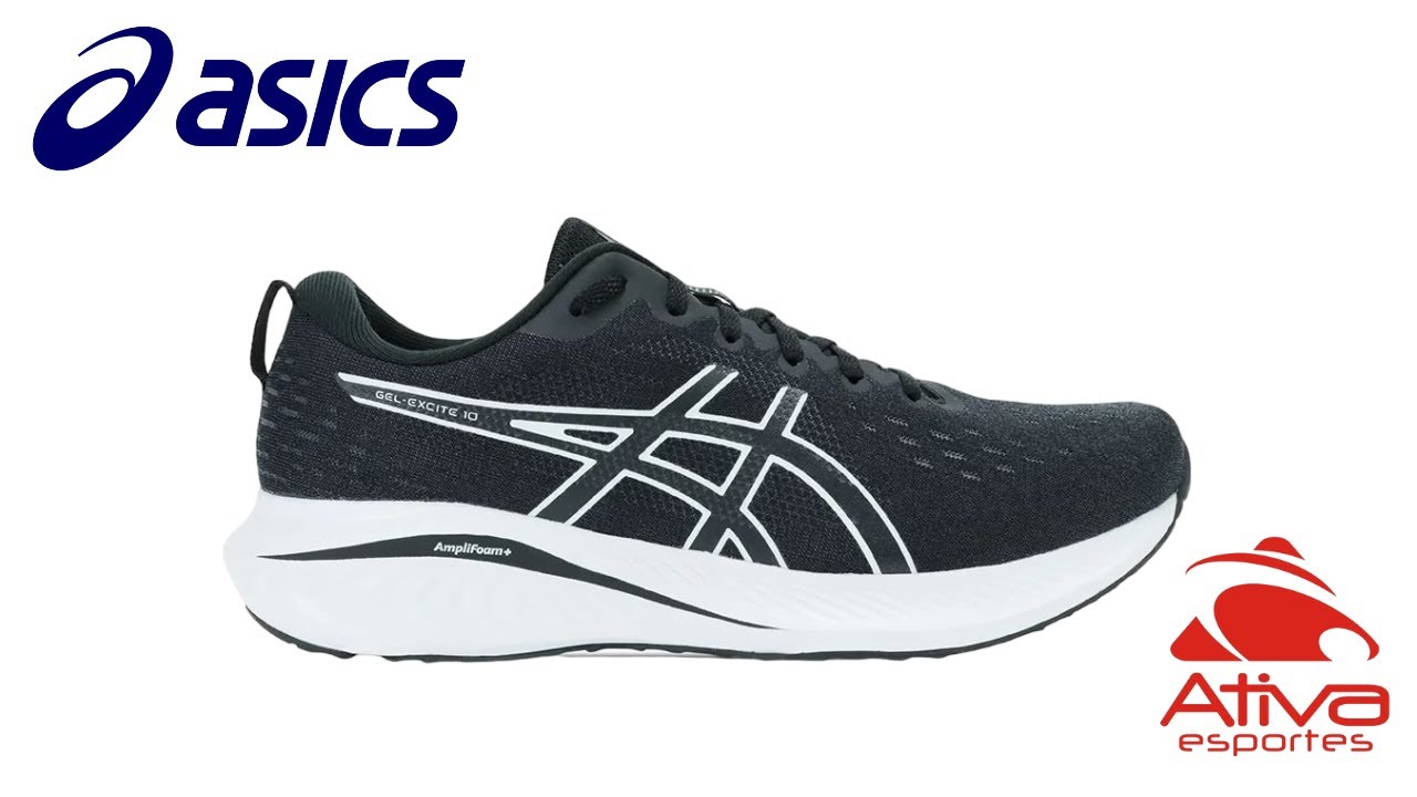 Tênis Asics Gel Excite 10 Masculino – Conforto e Performance para
