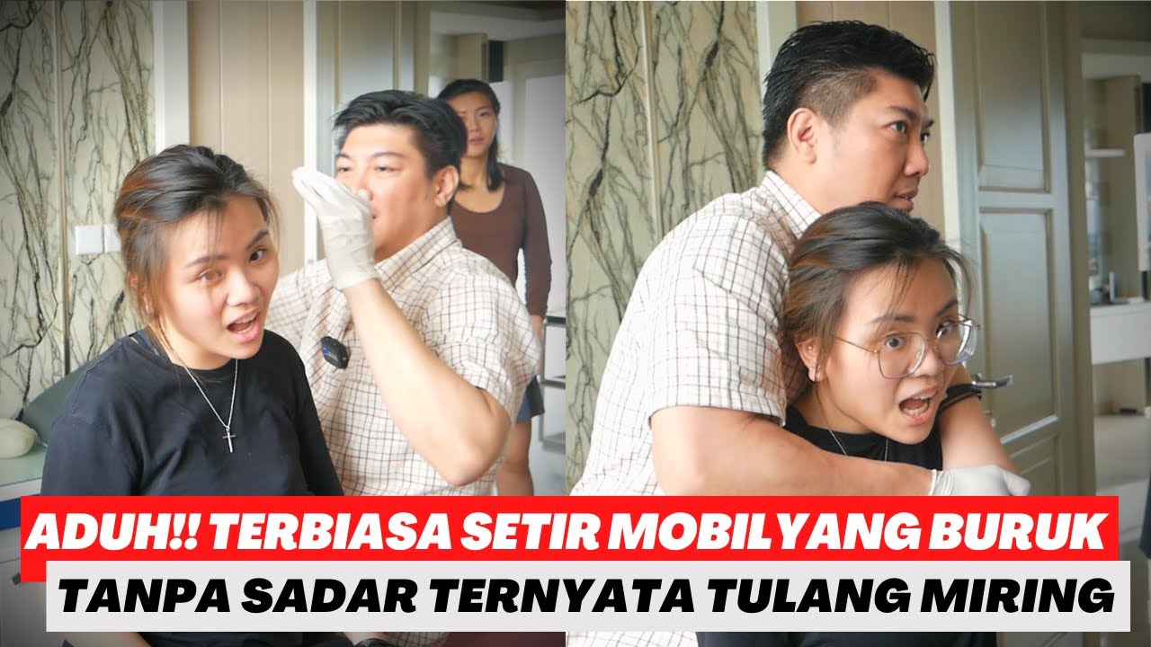 SALAH POSISI SETIR MOBIL, TANPA SADAR TULANG TERNYATA BENGKOK | BODY BONE SETTING #MASTERJOETHERAPY