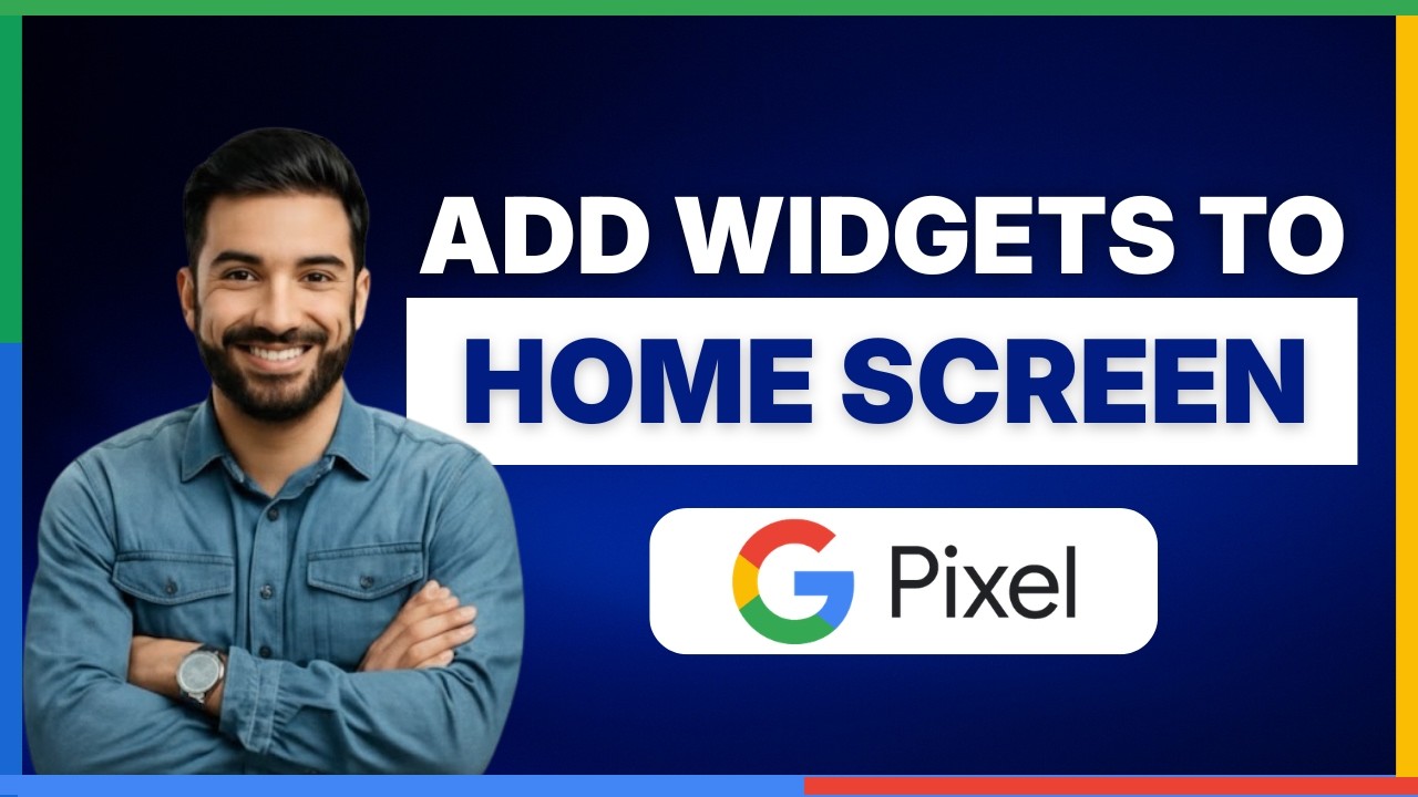 How to add widgets to home screen on Google Pixel[LATEST GUIDE] - YouTube