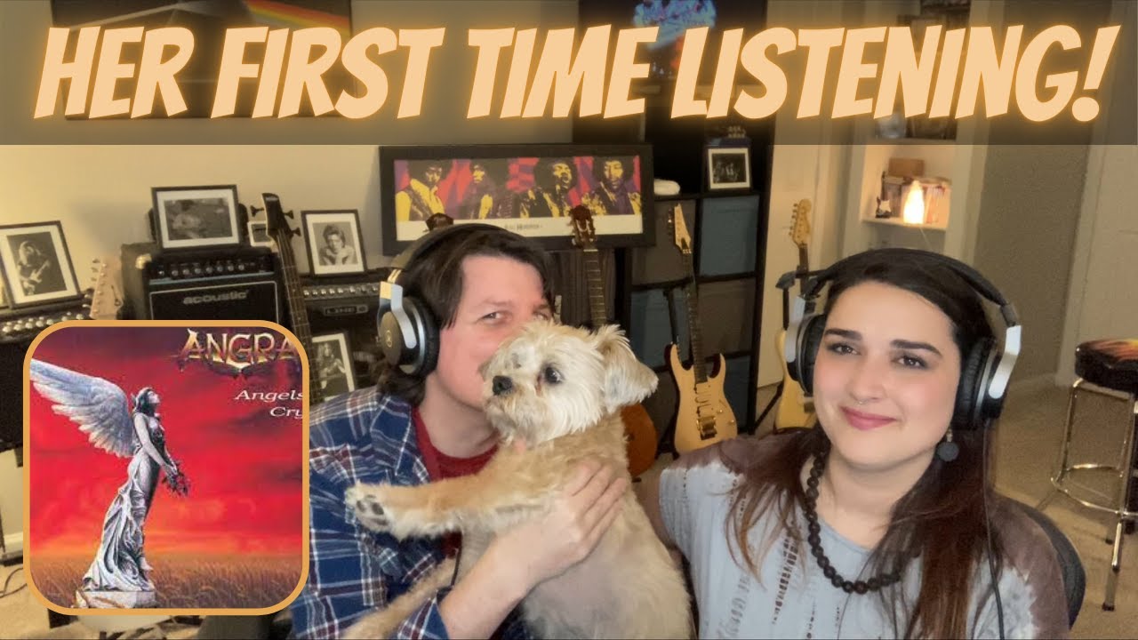 WIFE REACTS to Angra - Wuthering Heights (Kate Bush Cover) | COUPLE REACTION