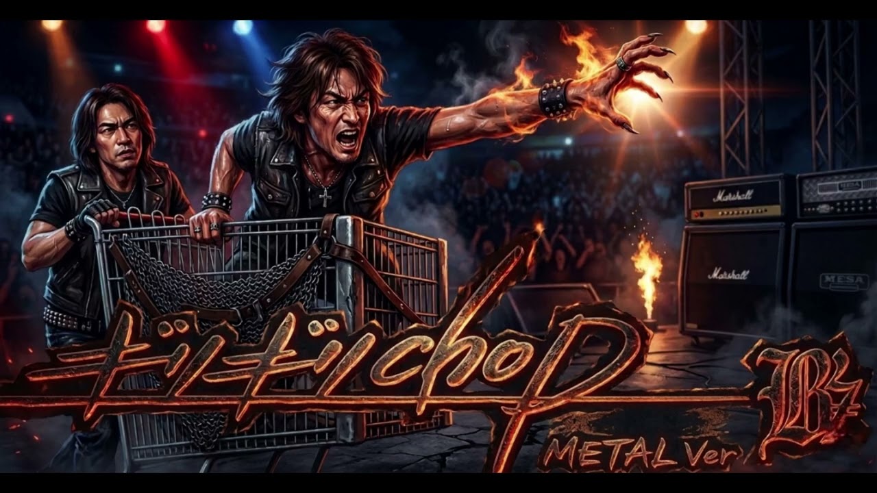 ギリギリchop / B'z METAL Style：J-RePOP もう一つの世界 - YouTube