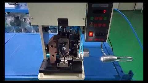 End feed wire stripping and crimping terminal machine JW-1500E