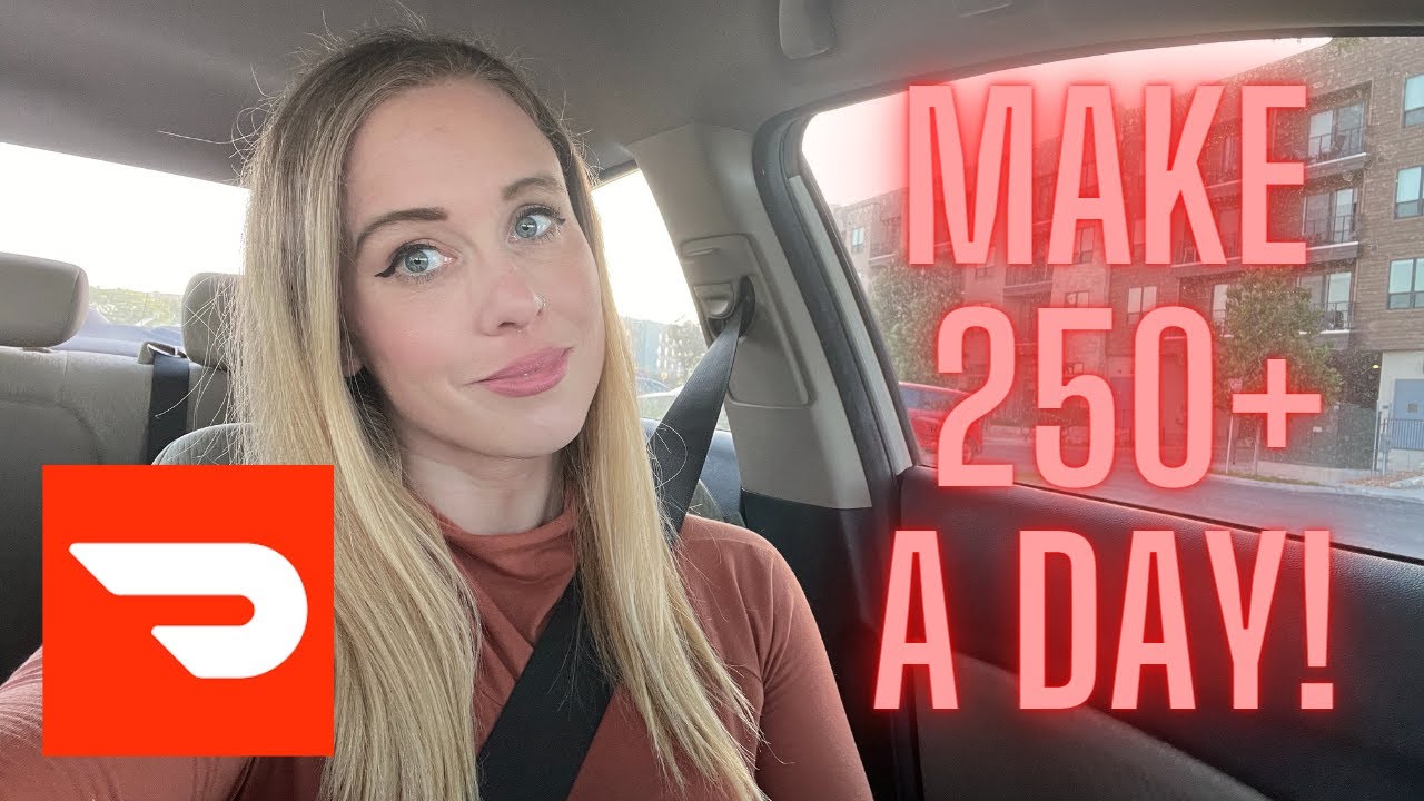Tips and Tricks in 2022 to Make OVER 250 Dollars a DAY with DoorDash!